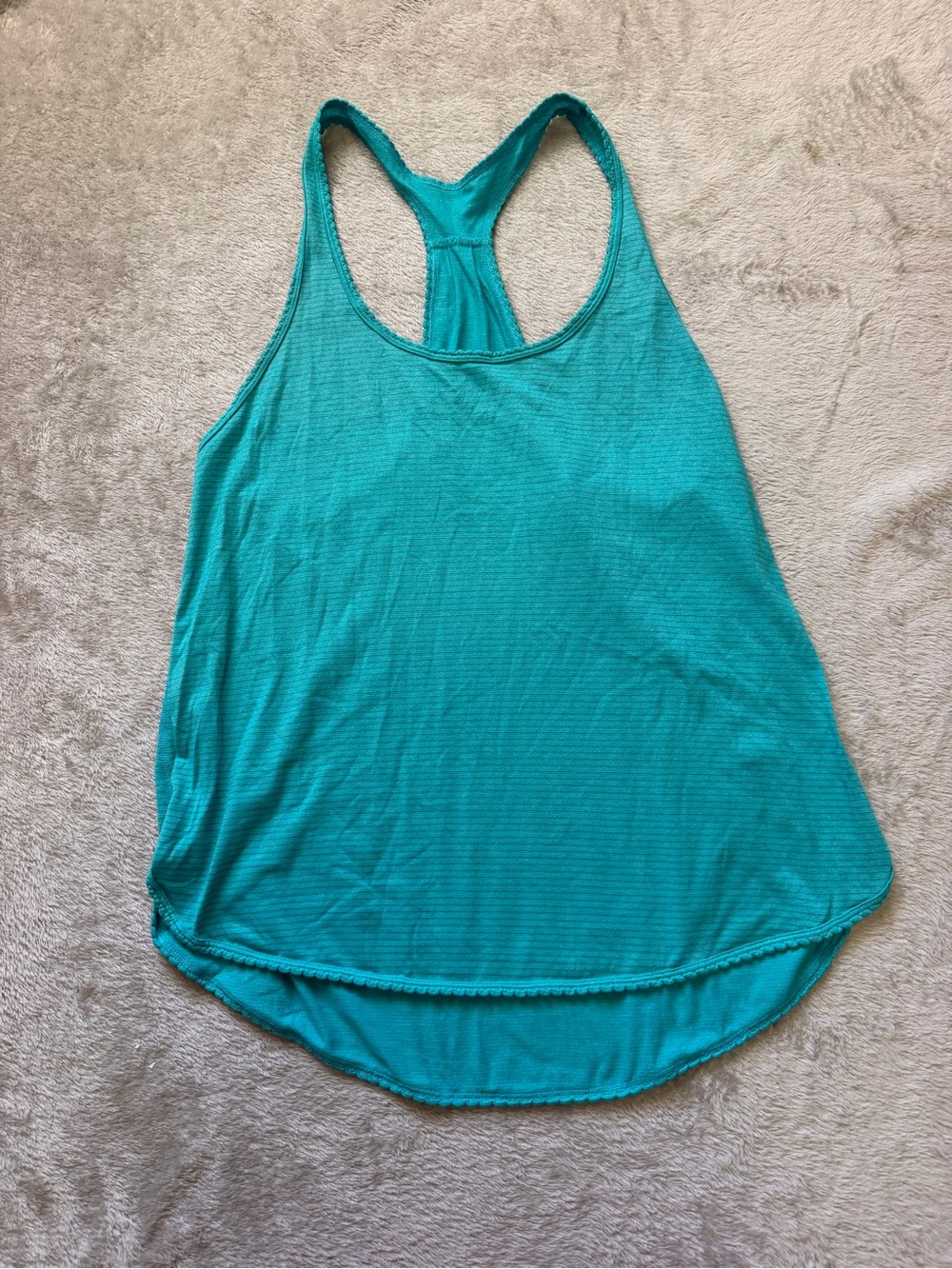 lululemon athletica Teal Racerback Tank - Women
